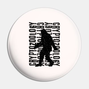 Bigfoot Sasquatch Silhouette Cryptozoology Pin