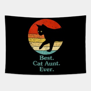 Best Cat Aunt Ever For Purr Fect Aunt Cat Lover Tapestry