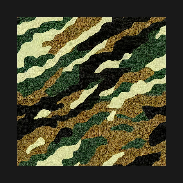 Camouflage Army Pattern, a perfect gift for all soldiers, asg and paintball fans! #44 by Endless-Designs