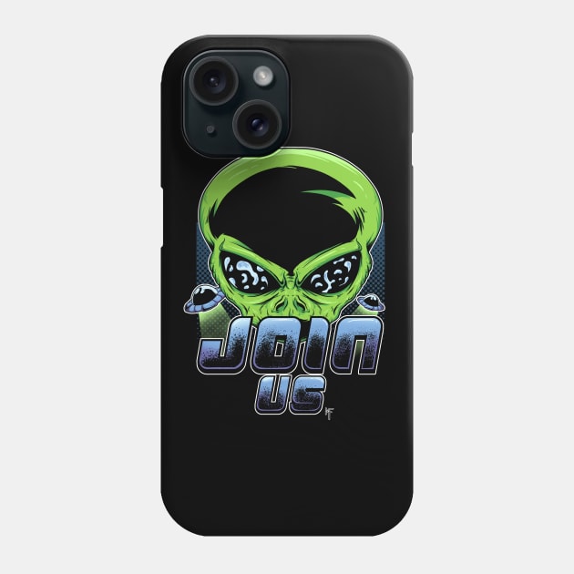 Join Us Phone Case by Mike's Prints