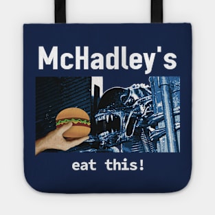 Aliens (1986) Parody Print Tote