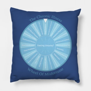 The Wheel Of Misfortune (Chronic Illness) Pillow