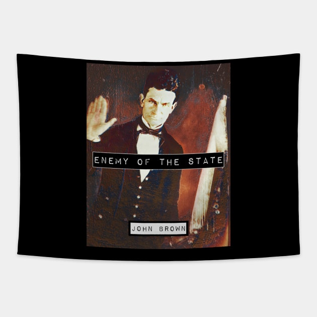 John Brown (EOTS) Tapestry by BlackOzean