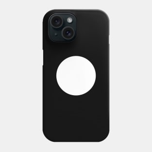 White circle Phone Case