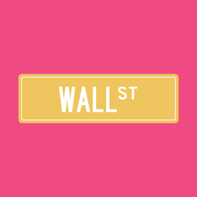 Wall st yellow by annacush