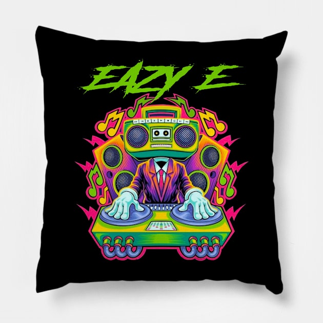 EAZY-E RAPPER Pillow by Tronjoannn-maha asyik 