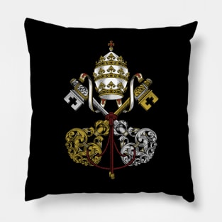 Emblem of the Papacy Holy See Pillow