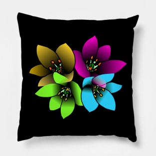 bloom blooming flower flowery petals floral Pillow