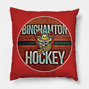 Binghamton Devils Hockey Pillow