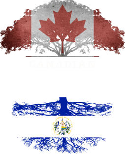 Canadian Grown With Guanaco Roots - Gift for Guanaco With Roots From El Salvador Magnet