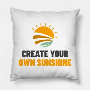 Create Your Own Sunshine Pillow