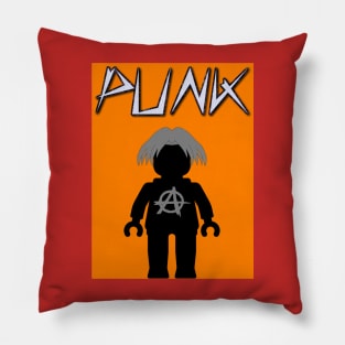 Punk Guitarist Minifig, Customize My Minifig Pillow