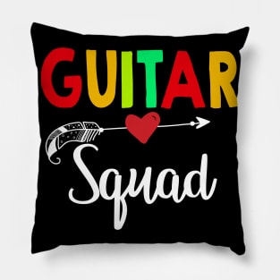 Guitar Squad Teacher Back To School Pillow