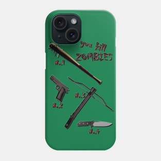 How do you kill ZOMBIES Phone Case