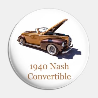 1940 Nash Convertible Pin