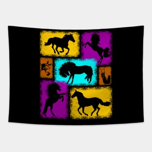 Haflinger Pony Horses Collection Tapestry