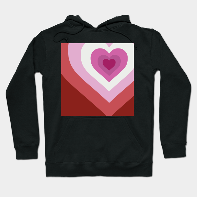 lesbian flag hoodie