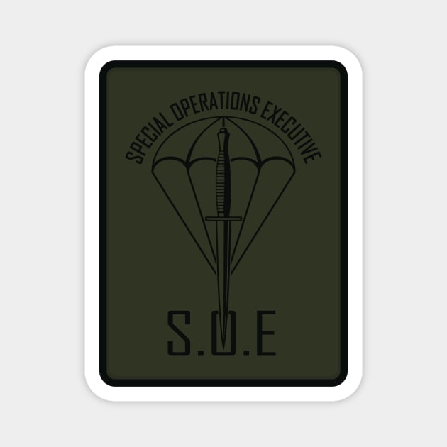 S.O.E. Special Operations Executive Magnet by Firemission45