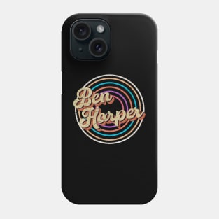 vintage circle line color Ben Harper Phone Case