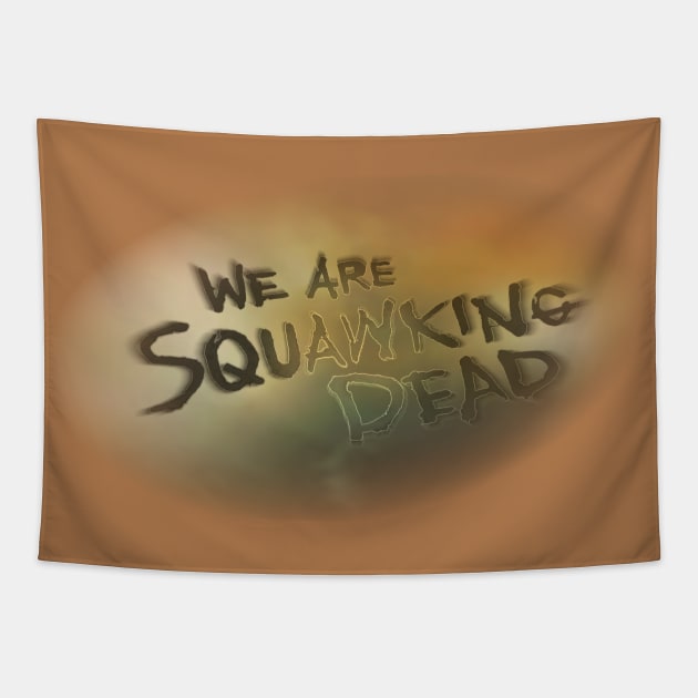 FearTWDseason5B ART Tapestry by SQUAWKING DEAD