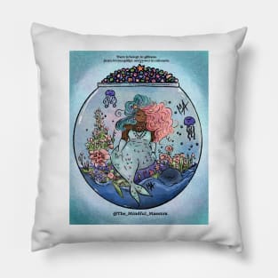 Peaceful Mermaid Pillow