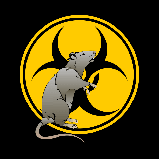 Biohazard rat by Psychodelic Goat