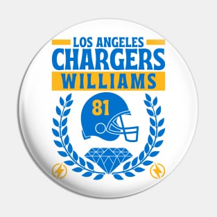 Los Angeles Chargers Williams 81 Edition 2 Pin