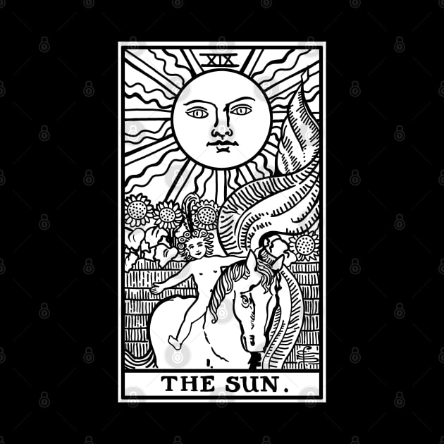 Tarot card The Sun by valentinahramov