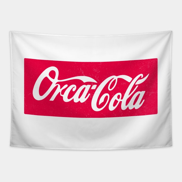 Orca Cola Tapestry by Wykd_Life