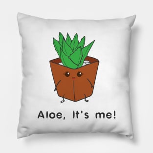 Aloe Plant Pun Pillow