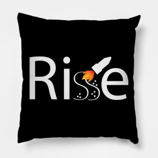 Rise design Pillow