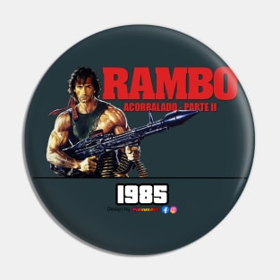 Rambo Acorralado Parte II Pin