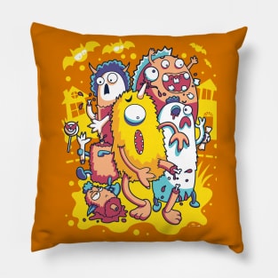 Monster Universe Pillow