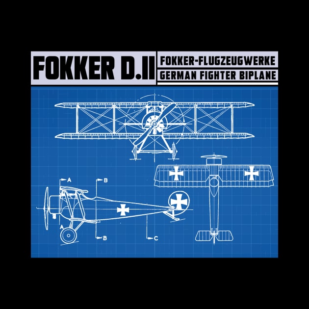 FOKKER D.II by theanomalius_merch