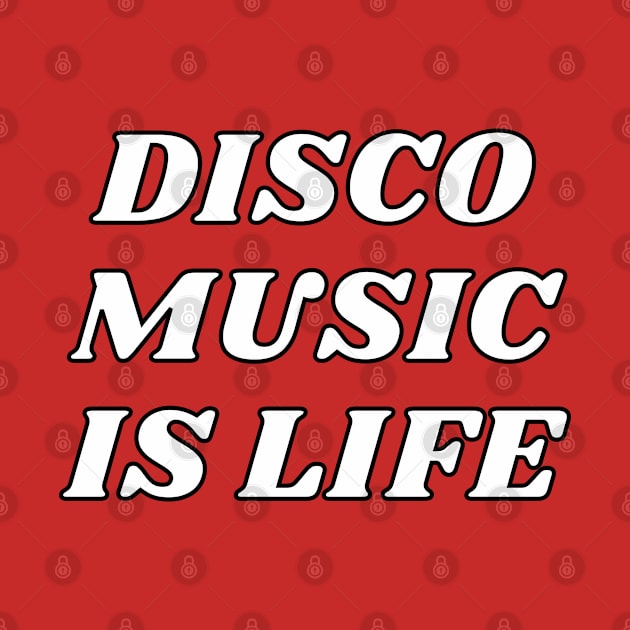 Disco music is life by InspireMe