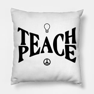 peace teacher Pillow