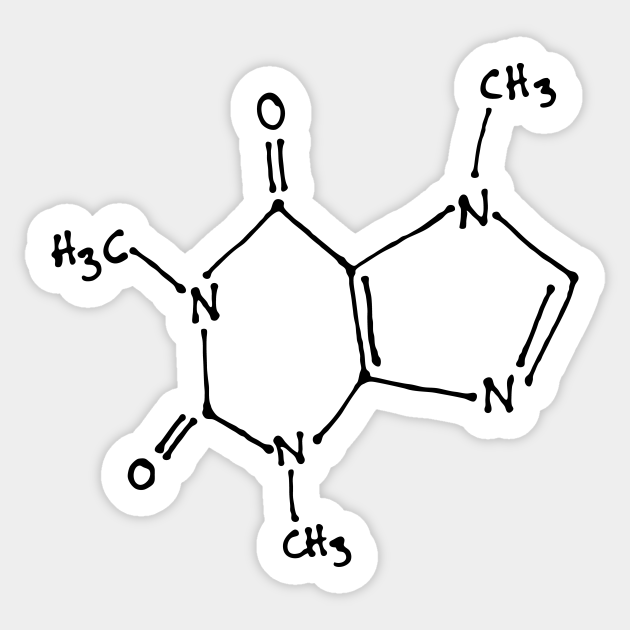 caffeine structure cute