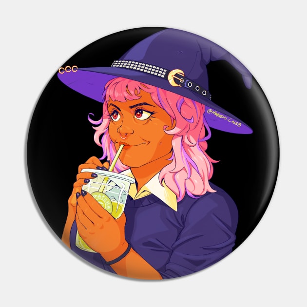 Matcha Witch - Original Pin by Matheus_Caleb