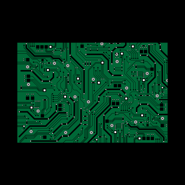 Green Motherboard Style Design by Brobocop