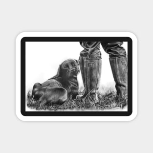 Gun Dog Magnet