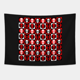 Skull Pattern | Pop Art Tapestry