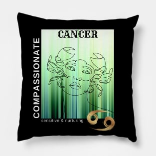 Cancer Zodiac Pillow