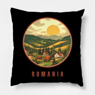 Romania Pillow