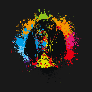 Basset Hound watercolor T-Shirt