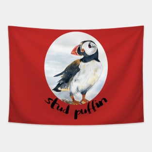 stud puffin Tapestry