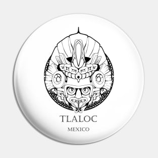 God Tlaloc Pin