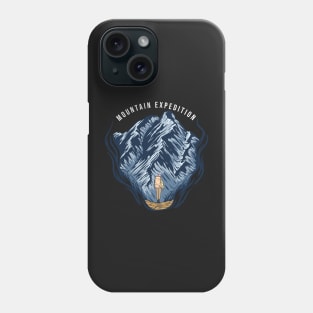 High Mountain Expeditions and adventures Phone Case