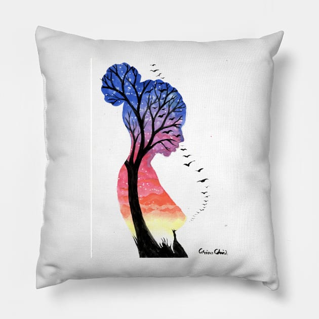 Sadness Pillow by CORinAZONe