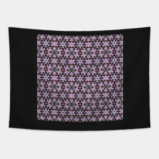 Saucer Magnolia Kaleidoscope pattern 5 Tapestry