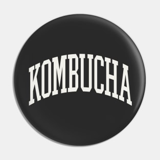 Kombucha Lover Kombucha Gift Text Type Tea Pin